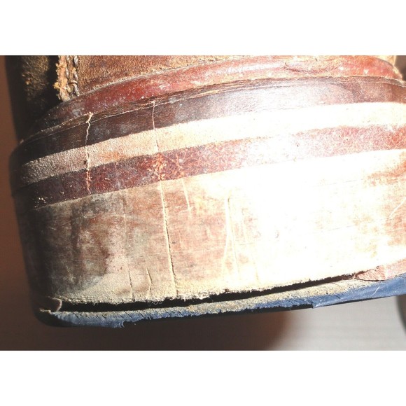 Cole Haan Colton Men's Leather Chukka Blue Band Lace Up Boots Size: 10 M READ - Picture 8 of 10